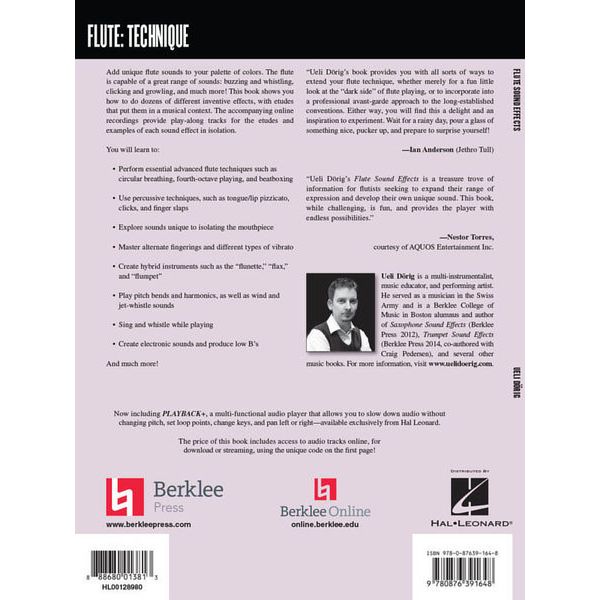 Berklee Press Flute Sound Effects