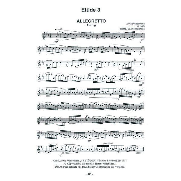 Musikverlag Heinlein Praxis Oboe