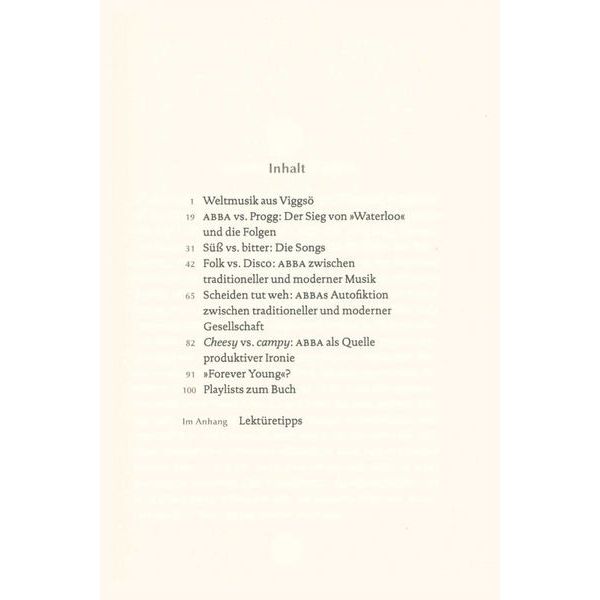 Reclam Verlag 100 Seiten Abba