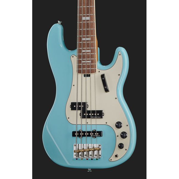 Harley Benton MV-5PJ Daphne Blue w/Case