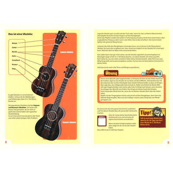 Voggenreiter Kinder-Ukulelenbuch