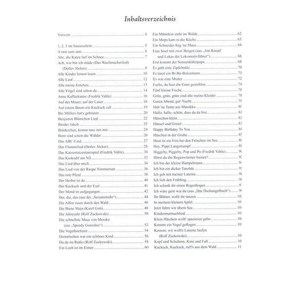 Schott Kinderliederbuch Klavier