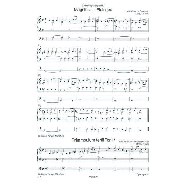 Strube Verlag Orgel spielen mit Hand und Fu