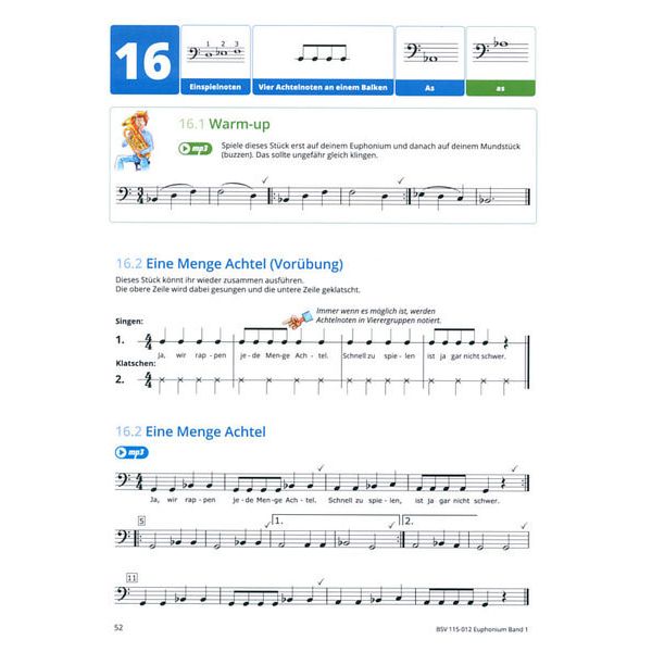 Blser-Schulen-Verlag Gemeinsam Lernen 1 Euphonium