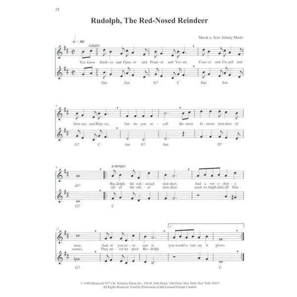 Holzschuh Verlag Weihnachtslieder Trumpet