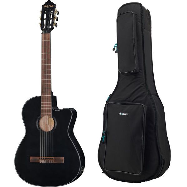 Harley Benton CG-400CE Thinline BK w/Bag