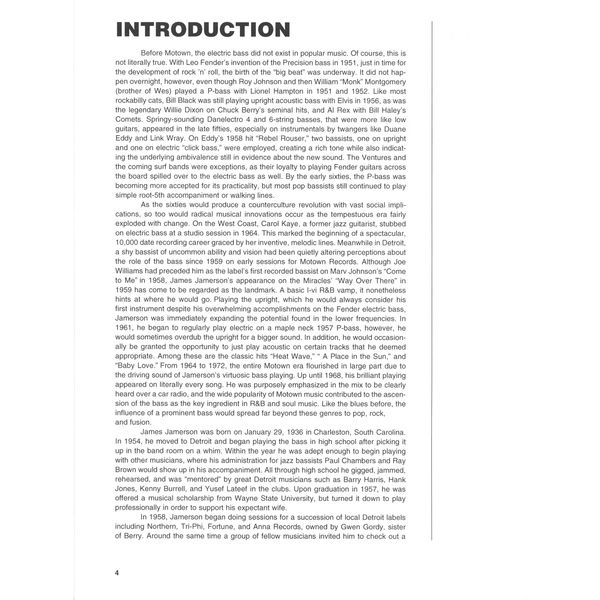 Hal Leonard Motown Bass Signature Licks