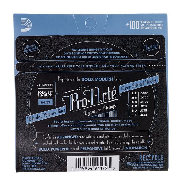 Daddario EJ45TT