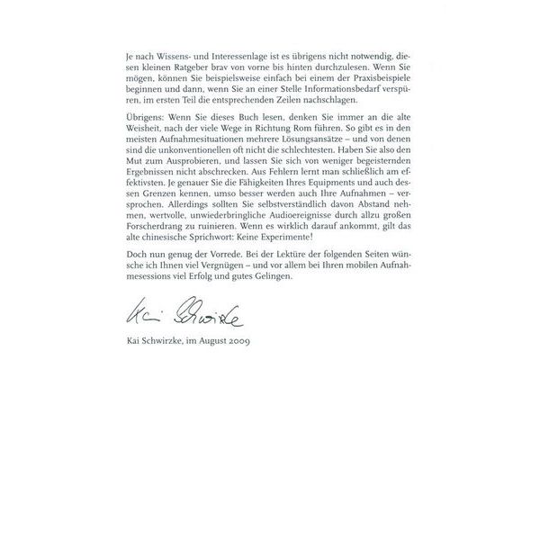 Wizoo Publishing Mobile Recording