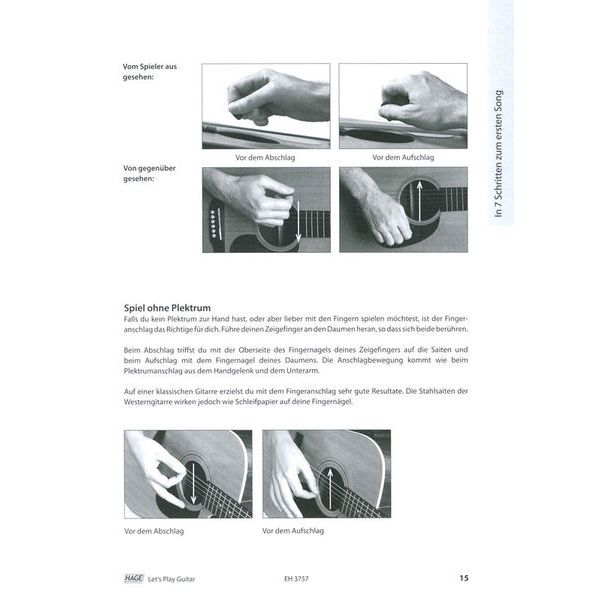 Hage Musikverlag Let's Play Guitar 1