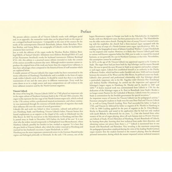 Breitkopf & Hrtel Lübeck Smtliche Orgelwerke