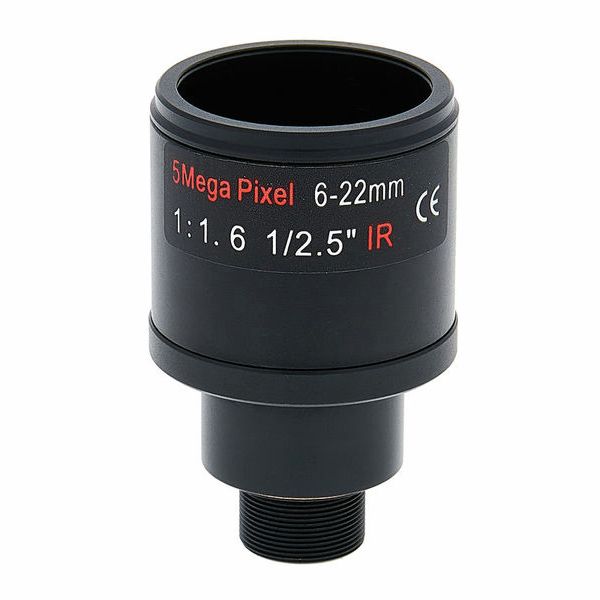 Marshall Electronics CV-0622-5MP HD Lens M12