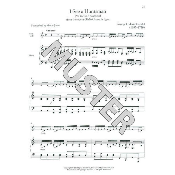 G. Schirmer Horn Collection Intermediate