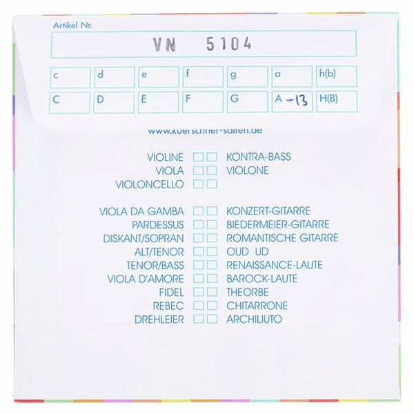 Kürschner Baroque Lute Strings 13C