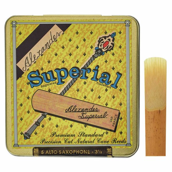 Alexander Reeds Superial Alto Saxophone 3.5