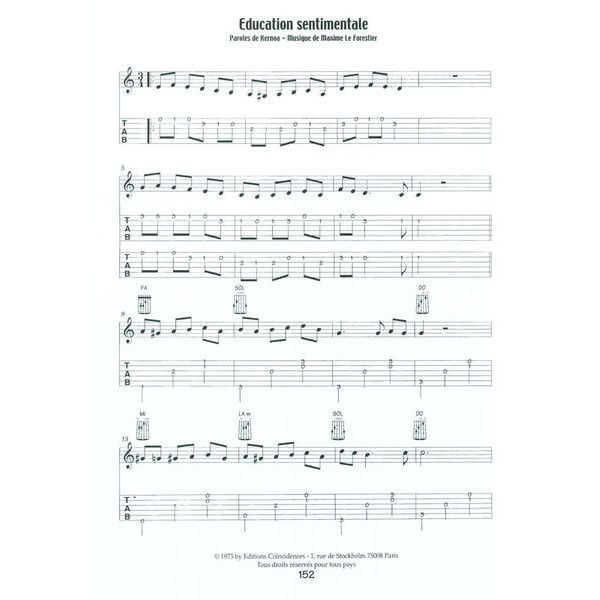 Edition Carisch Methode Pour Guitare