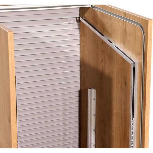 Thon Studio L-Rack 17U Media oak