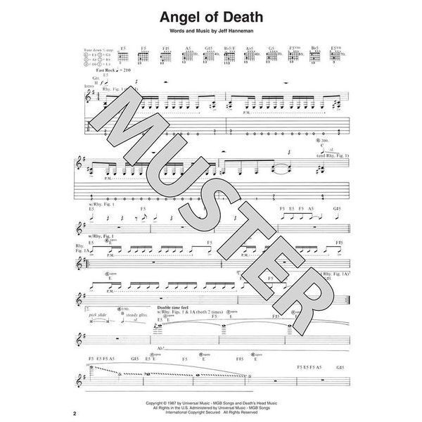 Hal Leonard Slayer Guitar Collection