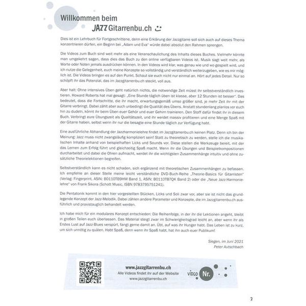 Schott Jazzgitarrenbuch