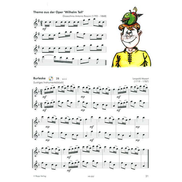 Horst Rapp Verlag Querflöte Lernen mit Spa 2