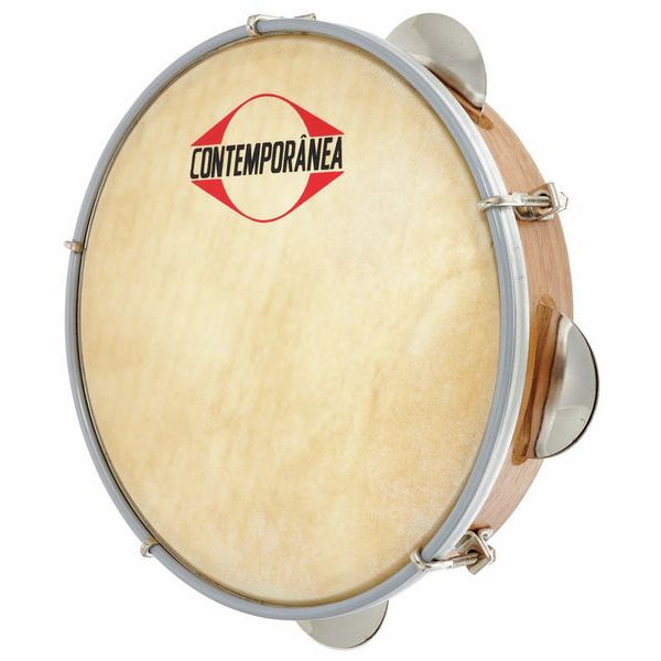 Contemporanea 08" Pandeiro Wood Real Skin