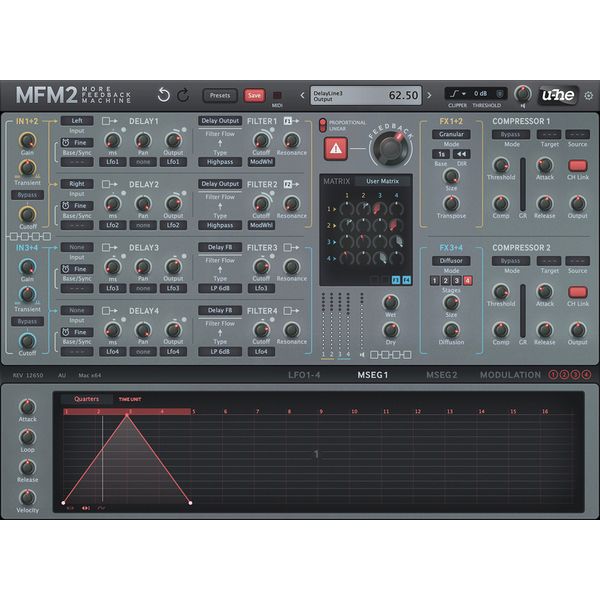 u-he MFM2: More Feedback Machine