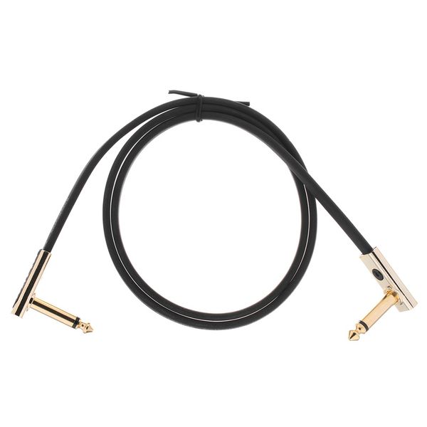Rockboard Flat Patch Cable Gold 80 cm