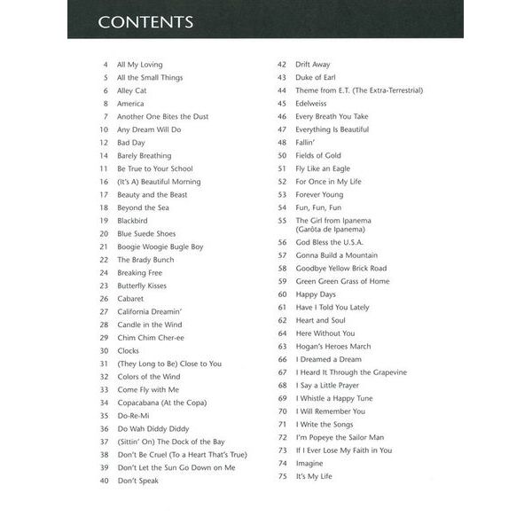 Hal Leonard Big Book Of Trumpet Songs