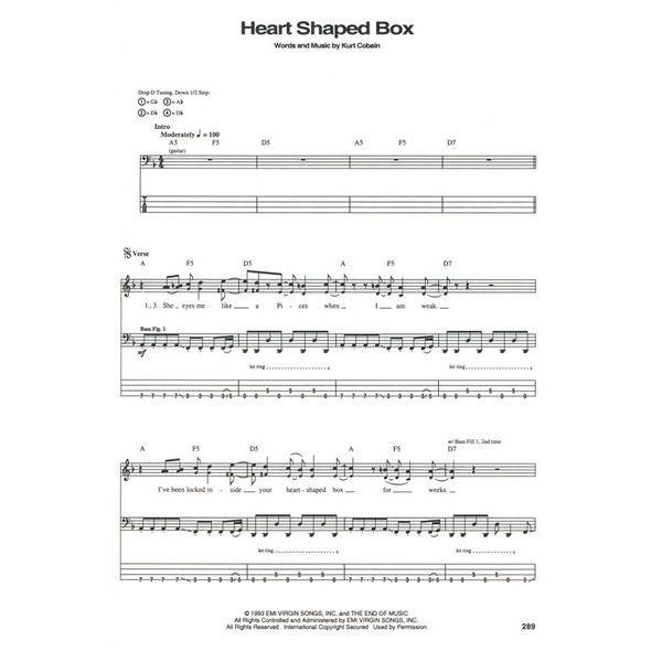 Hal Leonard Bass Tab White Pages