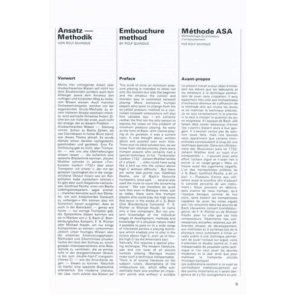 Editions Bim ASA Methode Trumpet