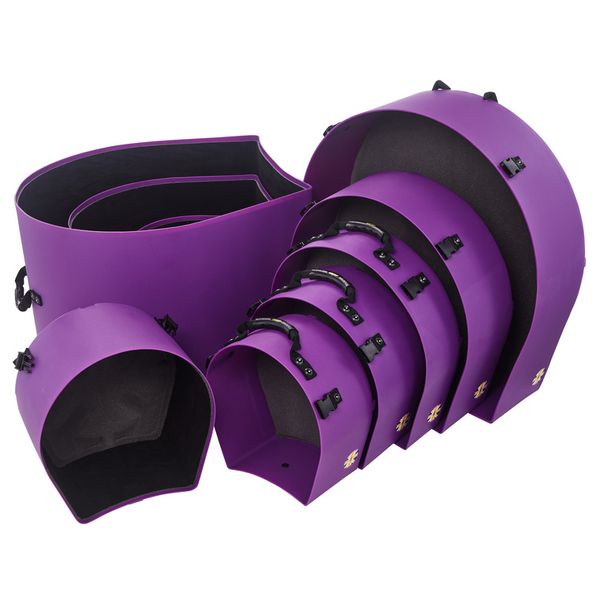 Hardcase HRockFus3 F.Lined Set Purple