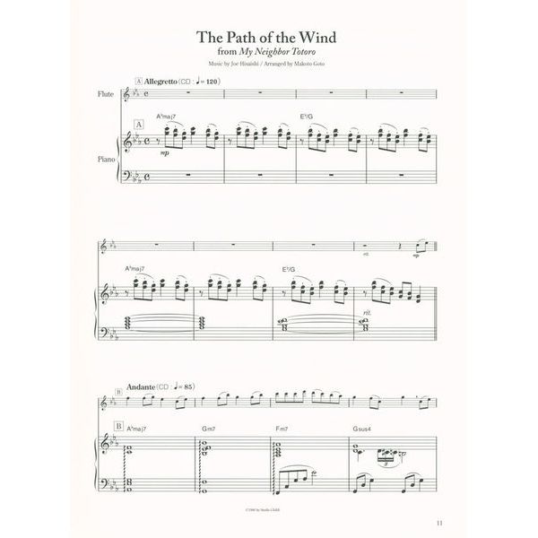 Zen-On Studio Ghibli for Flute