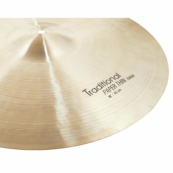 Istanbul Agop Traditional Pap.Thin Crash 18"