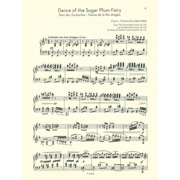 Robert Forberg Musikverlag Tschaikowsky Album für Klavier