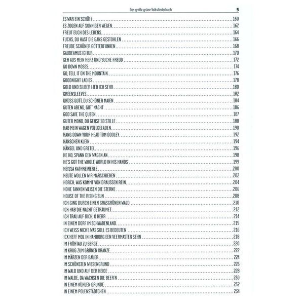 Bosworth Das Volksliederbuch Gitarre