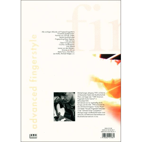 AMA Verlag Advanced Fingerstyle