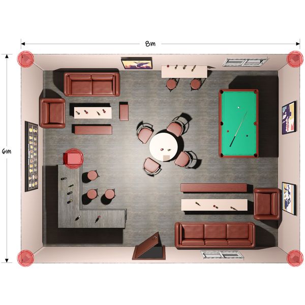 the box pro Lounge Bundle M white