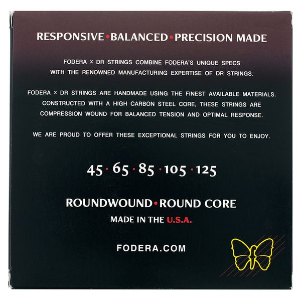 Fodera x DR 5-String Set Medium SS