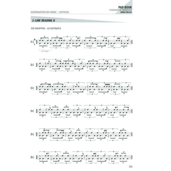 Alfred Music Publishing Anika Nilles Pad Book German