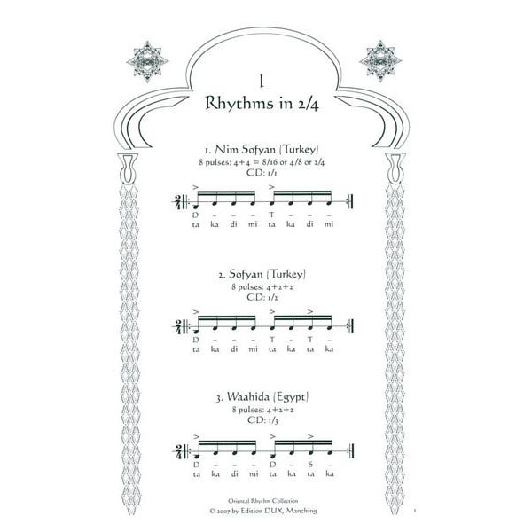 Edition Dux Oriental Rhythm Collection