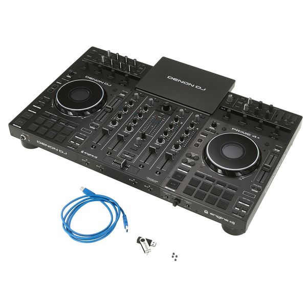 Denon DJ Prime 4+ CTRL Case Bundle