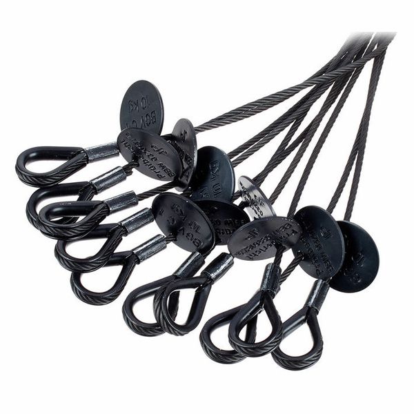 Ultralite Safety Set 3mm/60cm Bk 10pcs.