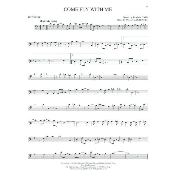 Hal Leonard Big Book Of Trombone Songs