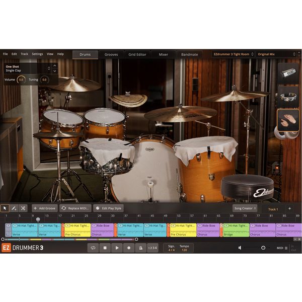 Toontrack EZdrummer 3 Midi Edition