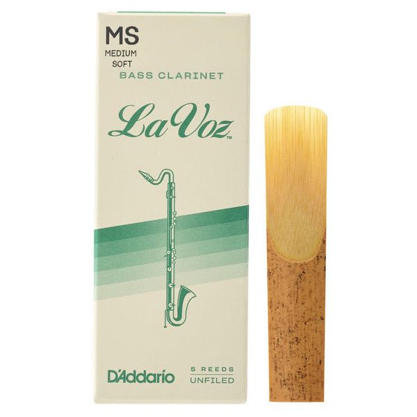 DAddario Woodwinds La Voz Bass Clarinet MS