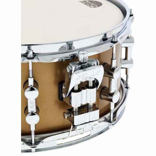 Sonor SQ1 13"x6" Snare Satin Gold