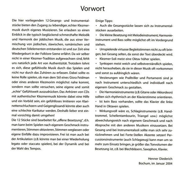 Brenreiter combocom Klezmer