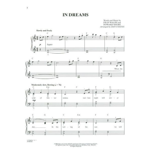 Alfred Music Publishing Lord Of The Rings 1-3 Easy