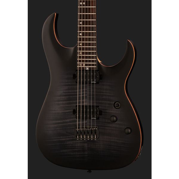 Harley Benton Amarok-BT BKNT Flame Bu w/Bag