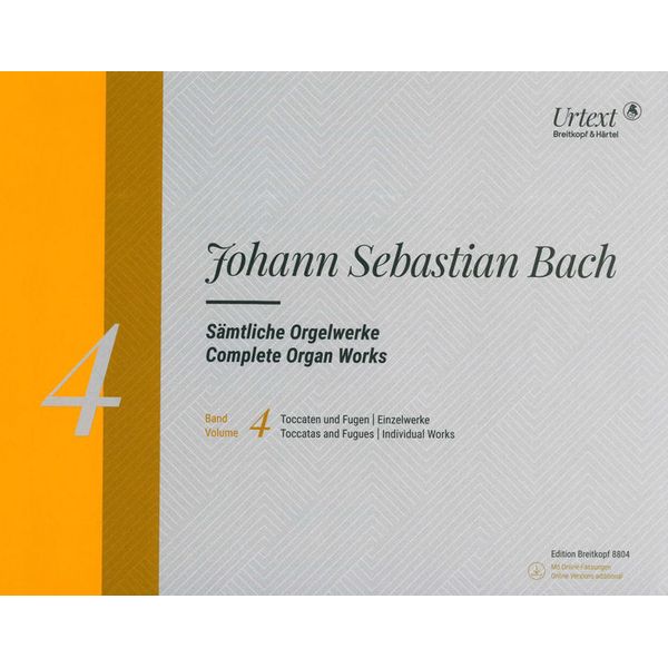 Breitkopf & Hrtel Bach Smtliche Orgelwerke 4